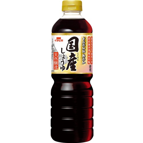 イチビキ 無添加国産しょうゆ 750ml
