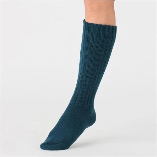 PEACE FIT(ピースフィット) 超保温 ハイソックス 紳士 ブルー 25-27cm トップバリュ
