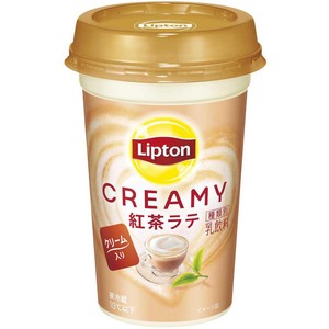 森永乳業 リプトン CREAMY 紅茶ラテ 240ml Green Beans | グリーン