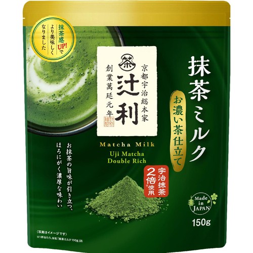 片岡物産 辻利 抹茶ミルク お濃い茶仕立て 150g