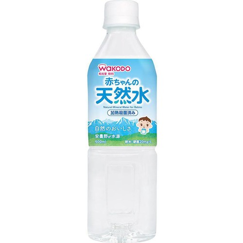 和光堂 ベビーのじかん 赤ちゃんの天然水 500ml