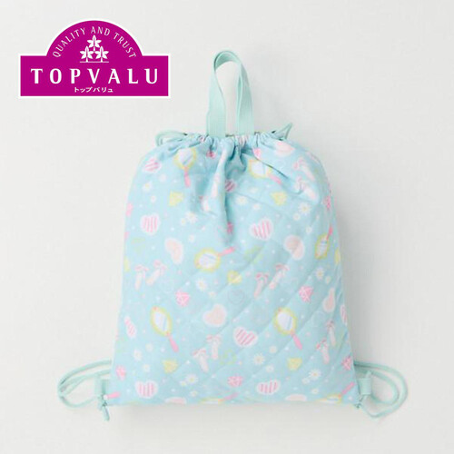 キルトナップサック ライトグリーン トップバリュ Green Beans