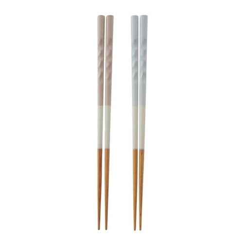 若狭塗箸 (削り) ブルー 23cm ホームコーディ