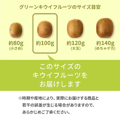 ニュージーランド産ゼスプリ グリーンキウイフルーツ 4個 400g