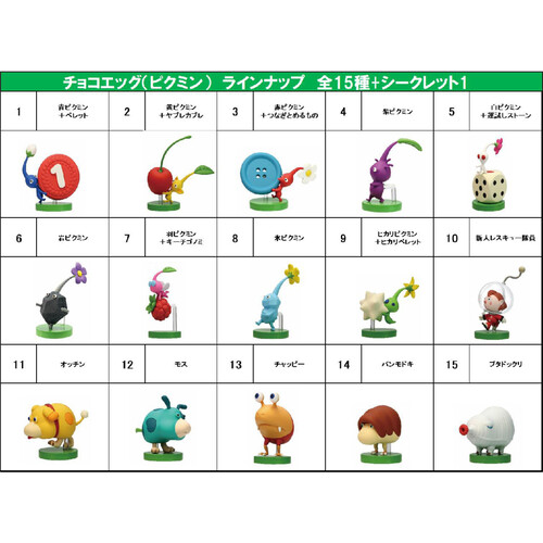 フルタ製菓 チョコエッグ ピクミン 20g Green Beans | グリーン