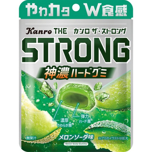 カンロ ザ・ストロンググミ メロンソーダ 70g