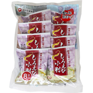 8Pしろえび小判せんべい