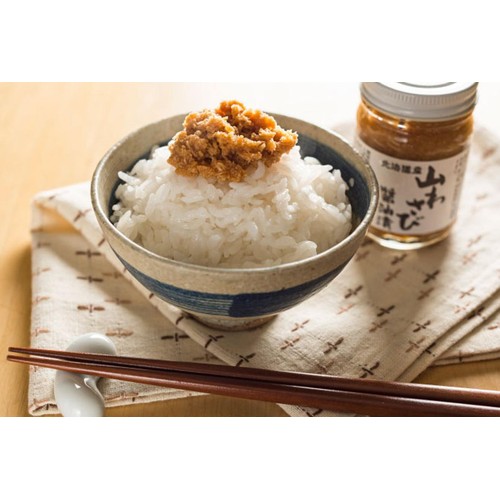 オリオン食品工業 北海道産 山わさび醤油漬 90g