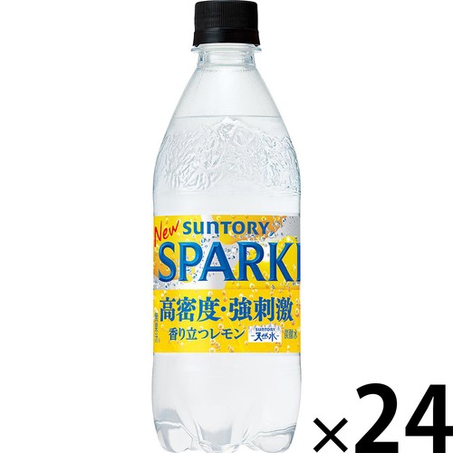 サントリー 天然水 SPARKLINGレモン 1ケース 500ml x 24本入