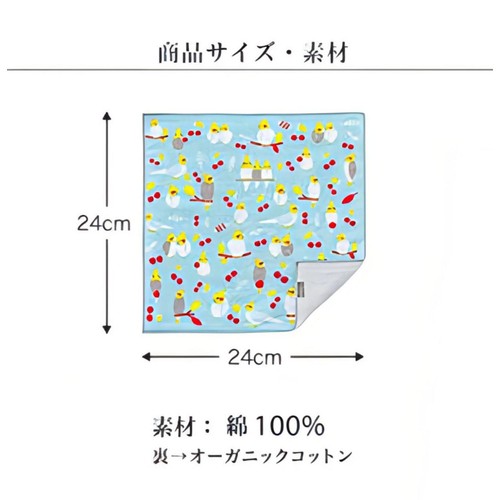 プレーリードッグ +ima今治うまれのハンカチ 富士山