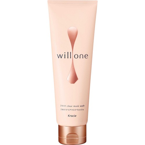 クラシエ willone 2WAY クリアマスク ウォッシュ 130g