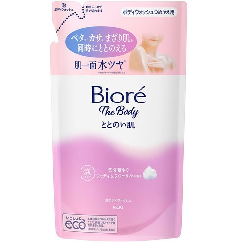 花王 ビオレ ザ ボディ ととのい肌 泡タイプ ウッディ&フローラルの香り つめかえ用 440ml