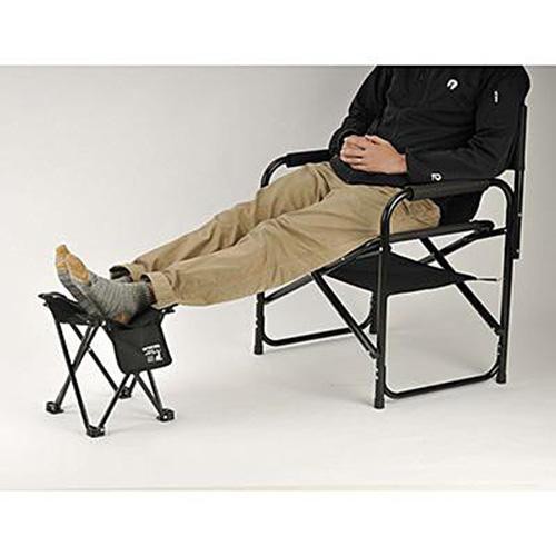 キャプテンスタッグ グラシア ちょこっとチェア ブラック UC-1873