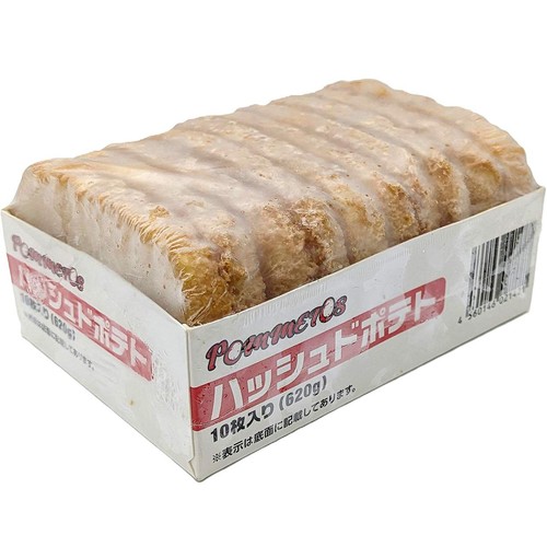 ハッシュドポテト【冷凍】 620g(62g x 10枚) Green Beans | グリーン