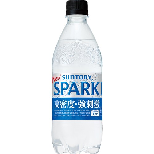サントリー 天然水 SPARKLING 500ml