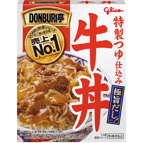 江崎グリコ DONBURI亭 牛丼 160g