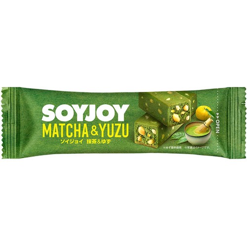 大塚製薬 ソイジョイ SOYJOY 抹茶 & ゆず 1ケース 12本入 Green Beans