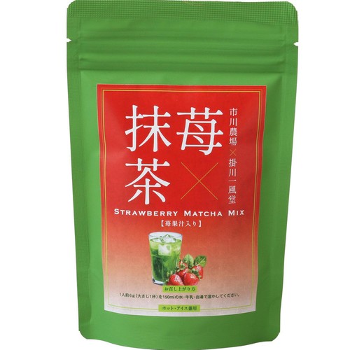 市川農場 苺抹茶 45g Green Beans | グリーンビーンズ by AEON
