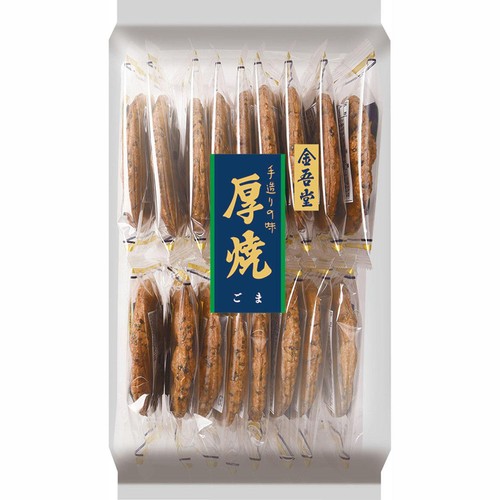 金吾堂製菓 大袋厚焼ごま  17枚入