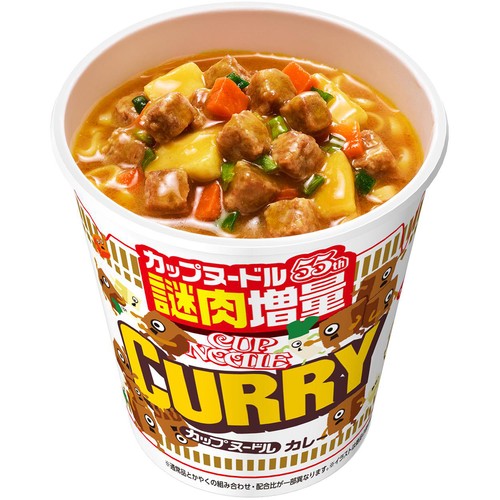 日清食品 カップヌードル カレー 感謝の謎肉増量 88g