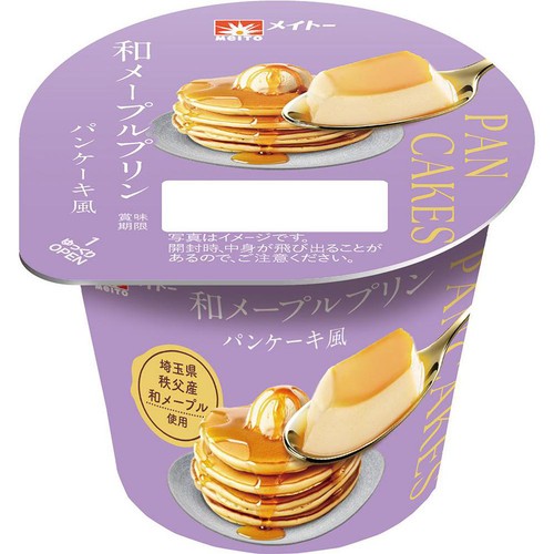 協同乳業 和メープルプリン パンケーキ風 105g