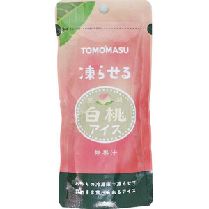 友桝飲料 凍らせる白桃アイス 80g Green Beans | グリーンビーンズ by AEON