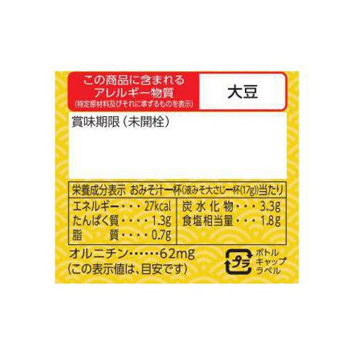 マルコメ 液みそ貝だし 430g