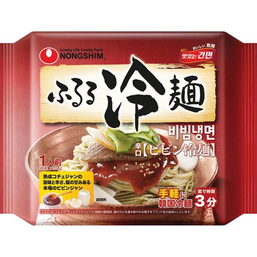 農心ジャパン ふるる冷麺 ビビン冷麺 1人前 (159g)