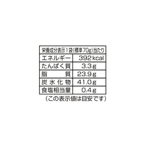 東ハト キャラメルコーン 70g