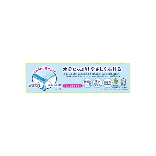 新品　おしりふき　ムーニー　やわらか素材　64個　ユニチャーム ユニ・チャーム ムーニーおしりふき やわらか素材 詰替 オンライン