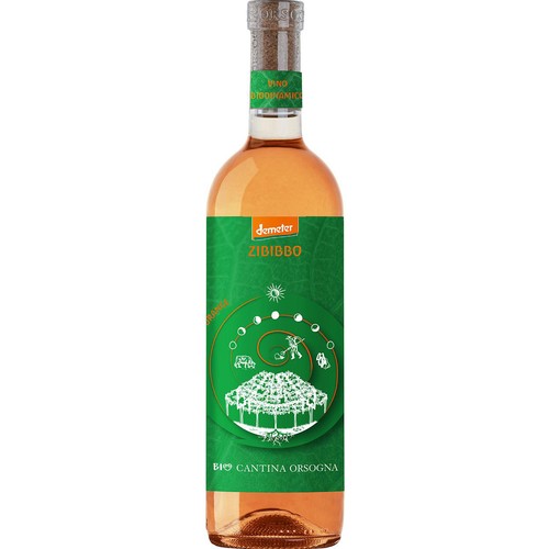 【イタリア産】 パダミ テッレ シチリアン ジビッボ オレンジ 750ml