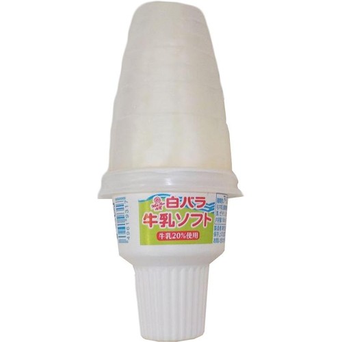 大山乳業農業協同組合 大山乳業農協 白バラ牛乳ソフト 180ml