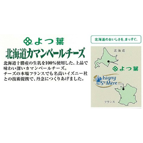 よつ葉乳業 北海道カマンベールチーズ (北海道限定) 100g