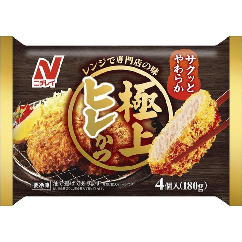 ニチレイ 極上ヒレかつ【冷凍】 4個入(180g) Green Beans | グリーン