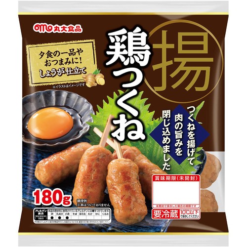 とりひき出品 丸大食品 揚 鶏つくね 180g Green Beans | グリーンビーンズ by AEON
