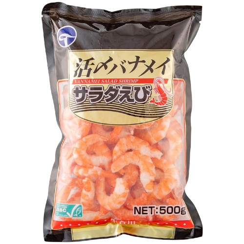 【冷凍】 ボイル 活〆バナメイ サラダえび 500g