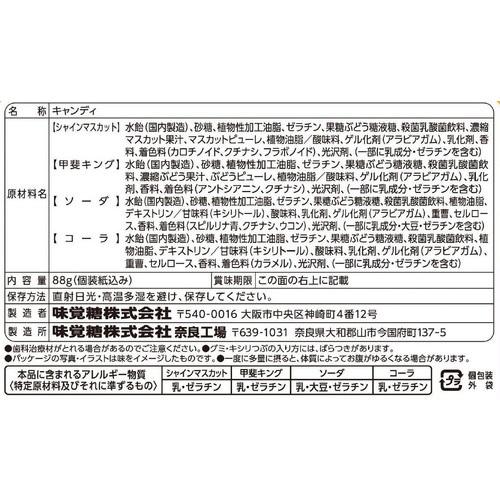 ぷっちょページ UHA味覚糖 ぷっちょ袋 4種アソート 88g Green Beans | グリーン