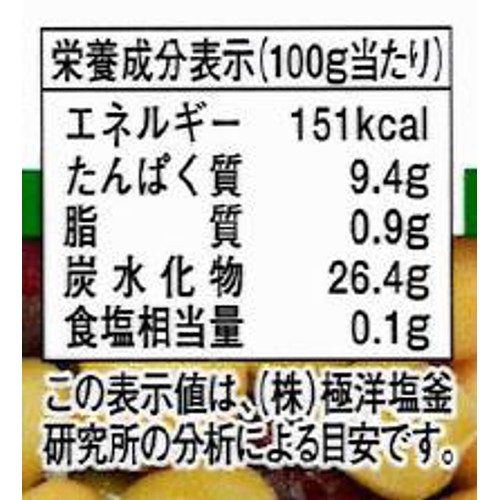 キョクヨー そのまま食べられるミックスビーンズ 120g