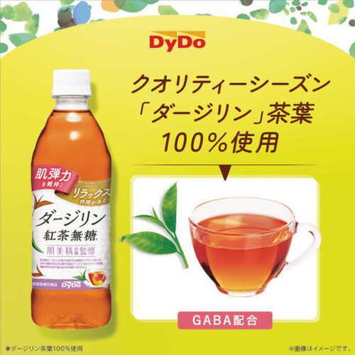 ダイドードリンコ 肌美精企画監修 ダージリン紅茶無糖 500ml