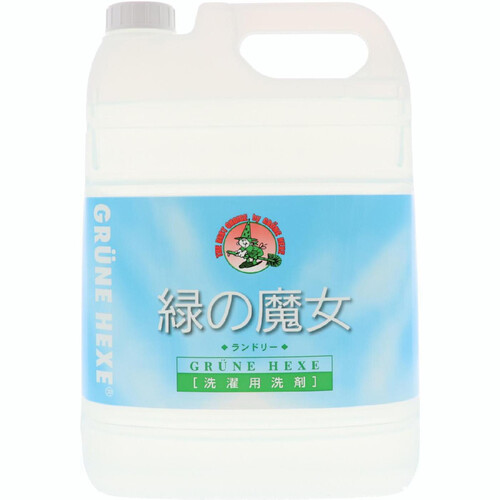 ミマスクリーンケア 緑の魔女 洗濯用洗剤 詰替 5L Green Beans