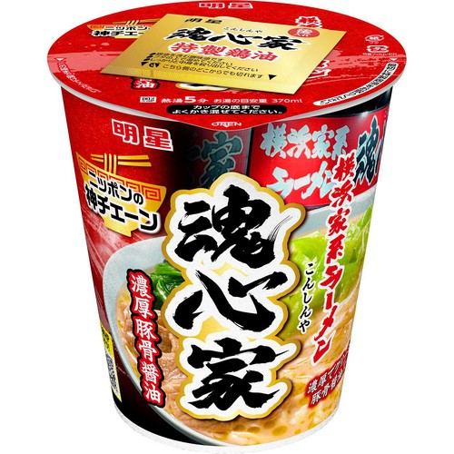 明星食品 明星神チェーン 魂心家 濃厚豚骨醤油 105g