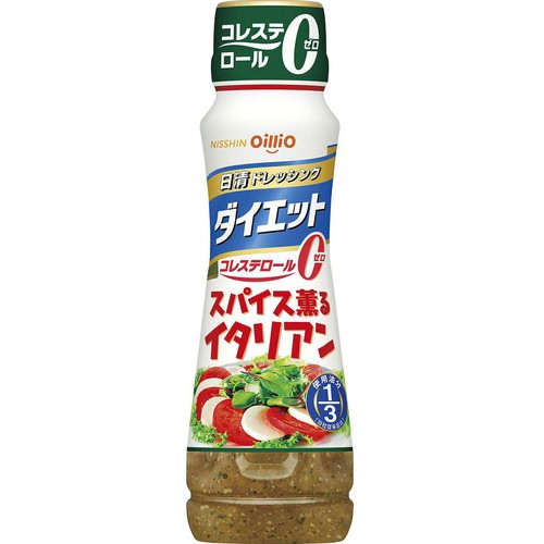 日清オイリオ ドレッシングダイエット スパイス薫るイタリアン 185ml
