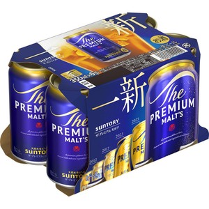 5.5%】 サントリー ザ・プレミアム・モルツ 350ml x 6本 Green Beans