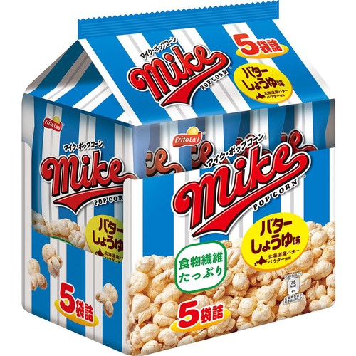 フリトレー マイクポップコーン バターしょうゆ味 5パック 16g x 5袋