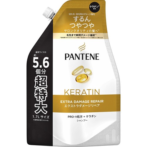 P&G パンテーン エクストラダメージリペア シャンプー 詰め替え 超特大 1700ml