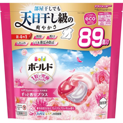 P&G ボールド 洗濯洗剤 ジェルボール 4in1 華やかおひさまとプレミアム