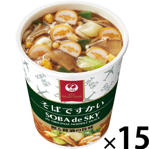 JALSELCTION そばですかい 1ケース 34g x 15食