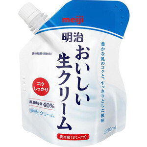 明治 おいしい生クリーム 200ml Green Beans | グリーンビーンズ by AEON