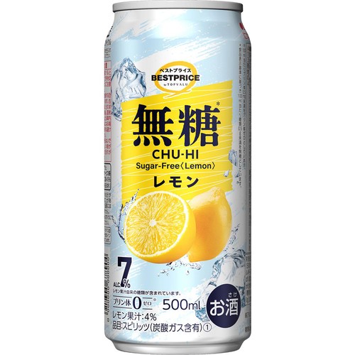 無糖レモン 500ml トップバリュベストプライス