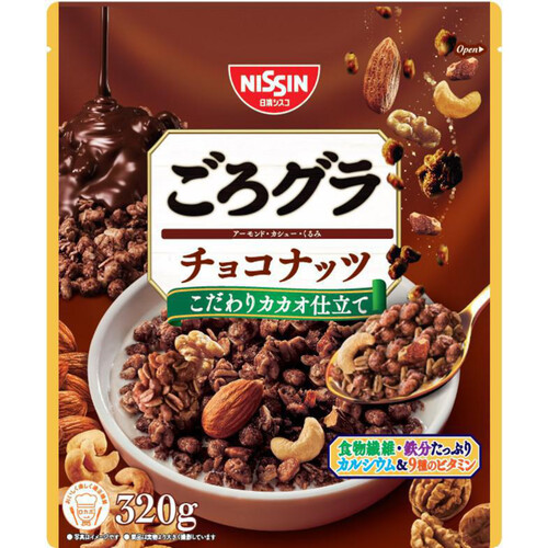 日清シスコ ごろグラチョコナッツ 320g